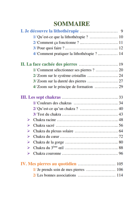 E BOOK A la découverte de la lithothérapie